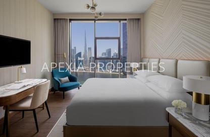 Apartment - 1 Bedroom - 2 Bathrooms for rent in Intercontinental Residences Business Bay - Business Bay - Dubai Apartment - 1 Bedroom - 2 Bathrooms for rent in Intercontinental Residences Business Bay - Business Bay - Dubai