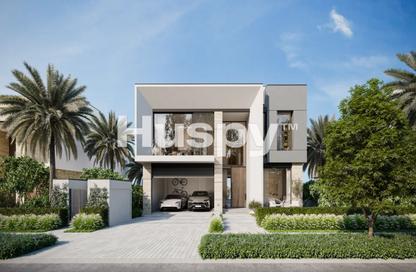 Villa - 6 - 7 for sale in Beach Collection Frond F - Beach Collection - Palm Jebel Ali - Dubai Villa - 6 - 7 for sale in Beach Collection Frond F - Beach Collection - Palm Jebel Ali - Dubai