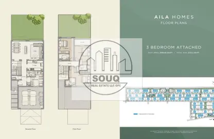 Townhouse - 3 Bedrooms - 5 Bathrooms for sale in Aila Homes - Al Hamra Village - Ras Al Khaimah