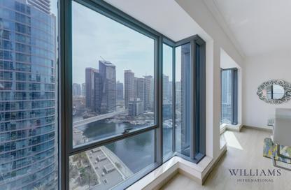 Apartment - 2 - 3 for rent in Paloma Tower - Marina Promenade - Dubai Marina - Dubai