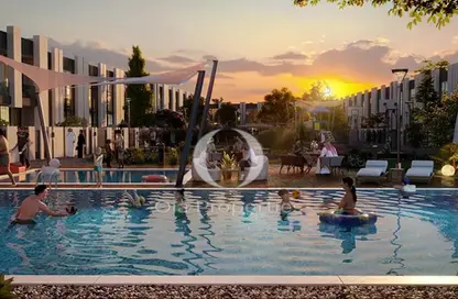 Townhouse - 2 Bedrooms - 3 Bathrooms for sale in Reportage Village 1 - Reportage Village - Dubai Land - Dubai