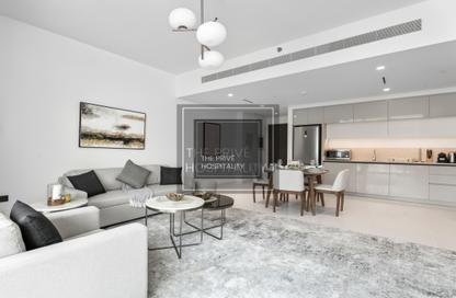 شقة - غرفة نوم - 1 حمام للايجار في برج Marina Vista 1 - مارينا فيستا - إعمار بيتشفرونت - دبي هاربور - دبي