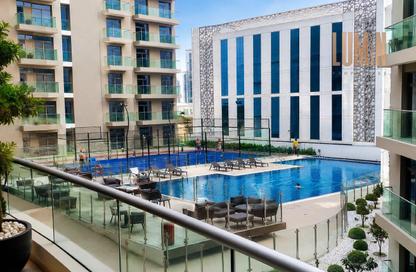 Apartment - 1 Bedroom - 2 Bathrooms for rent in Laya Heights - Dubai Studio City - Dubai