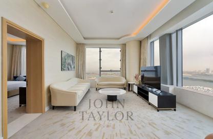 شقة - غرفة نوم - 2 حمامات للايجار في برج النخيل - نخلة جميرا - دبي شقة - غرفة نوم - 2 حمامات للايجار في برج النخيل - نخلة جميرا - دبي