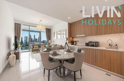 Apartment - 1 Bedroom - 1 Bathroom for rent in Beach Vista Tower 1 - Beach Vista - Emaar Beachfront - Dubai Harbour - Dubai