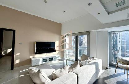 Apartment - 1 - 2 for rent in Cayan Tower - Dubai Marina - Dubai