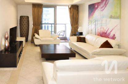 Apartment - 2 Bedrooms - 3 Bathrooms for rent in Princess Tower - Dubai Marina - Dubai