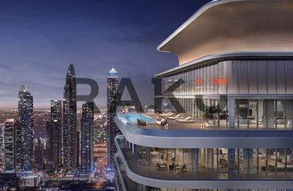 شقة - غرفة نوم - 2 حمامات للبيع في برج Seapoint 2 - سي بوينت - إعمار بيتشفرونت - دبي هاربور - دبي