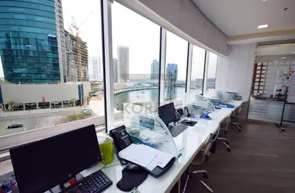 Office Space - 3 Bedrooms for rent in Fifty One Tower - Business Bay - Dubai