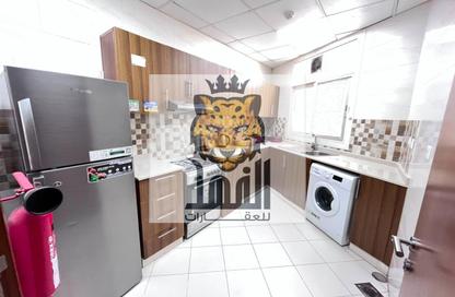 Apartment - 1 Bedroom - 2 Bathrooms for rent in Orient Tower 1 - Orient Towers - Al Bustan - Ajman