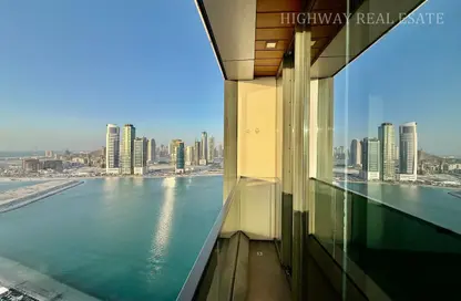 Apartment - 1 Bedroom - 2 Bathrooms for rent in La Plage Tower - Al Mamzar - Sharjah - Sharjah