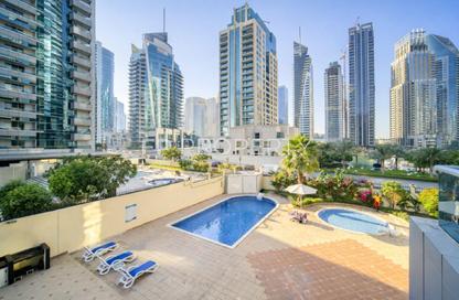 Apartment - Studio - 1 Bathroom for rent in Marina Diamond 3 - Marina Diamonds - Dubai Marina - Dubai
