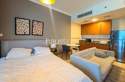 Apartment - Studio - 1 Bathroom for rent in Saba Tower 2 - JLT Cluster Q - Jumeirah Lake Towers - Dubai