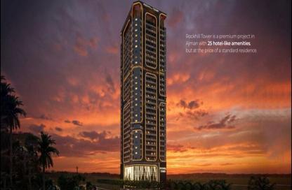 Apartment - Studio - 1 Bathroom for sale in Rockhill Tower by Rockhill - Al Alia - Ajman