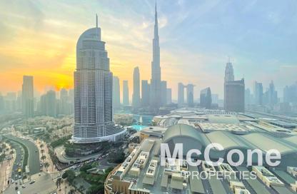 شقة - غرفة نوم - 2 حمامات للايجار في العنوان رزيدنس فاونتن فيوز  2 - العنوان رزيدنس فاونتن فيوز - وسط مدينة دبي - دبي