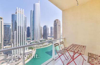 Apartment - Studio - 1 Bathroom for rent in Lake View Tower - JLT Cluster B - Jumeirah Lake Towers - Dubai