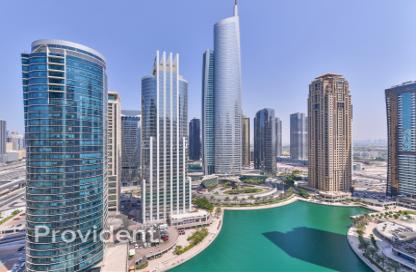 Apartment - Studio - 1 for rent in Lake View Tower - JLT Cluster B - Jumeirah Lake Towers - Dubai