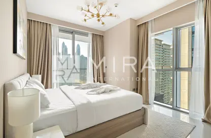 Apartment - 1 Bedroom - 1 Bathroom for sale in Beach Isle Tower 1 - Beach Isle - EMAAR Beachfront - Dubai Harbour - Dubai