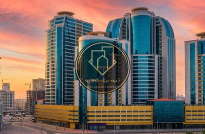 Apartment - 1 Bedroom - 2 Bathrooms for sale in Orient Tower 1 - Orient Towers - Al Bustan - Ajman