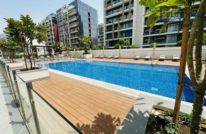 Apartment - Studio - 1 Bathroom for rent in Azizi Riviera 59 - Azizi Riviera - Meydan One - Meydan - Dubai