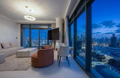 Apartment - 3 - 3 for rent in Marina Vista Tower 2 - Marina Vista - Emaar Beachfront - Dubai Harbour - Dubai