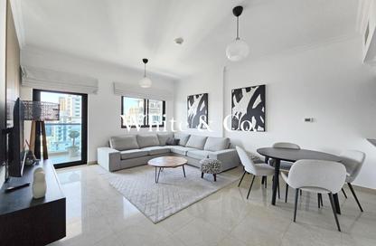 Apartment - 1 Bedroom - 2 Bathrooms for rent in Time Place Tower - Dubai Marina - Dubai