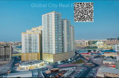 Apartment - 1 Bedroom - 2 Bathrooms for rent in Pearl Tower - Emirates City - Ajman