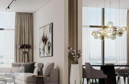 Apartment - 1 - 1 for sale in 330 Riverside Crescent - Sobha Hartland II - Bukadra - Dubai