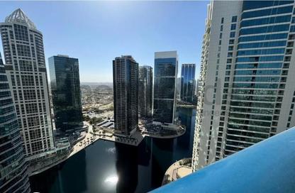 Apartment - 1 Bedroom - 2 Bathrooms for rent in Jumeirah Bay X1 - Jumeirah Bay Towers - JLT Cluster X - Jumeirah Lake Towers - Dubai