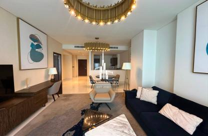 Apartment - 1 Bedroom - 2 Bathrooms for rent in Palm View - Dubai Media City - Dubai