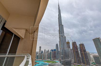 Apartment - Studio - 1 Bathroom for rent in The Dubai Mall Residences - Downtown Dubai - Dubai