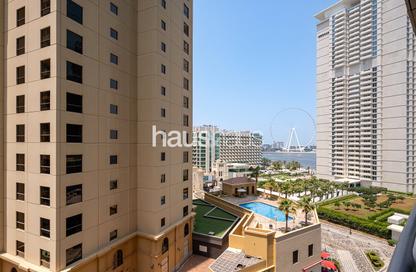 Apartment - 2 - 3 for rent in Al Fattan Marine Tower - Al Fattan Marine Towers - Jumeirah Beach Residence - Dubai