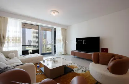 Apartment - 3 Bedrooms - 3 Bathrooms for rent in Al Fattan Marine Towers - Jumeirah Beach Residence - Dubai