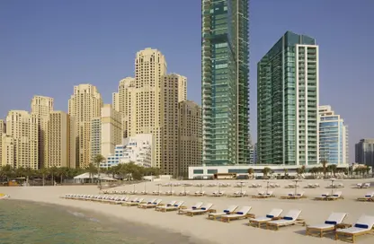 Apartment - 2 Bedrooms - 3 Bathrooms for rent in Al Bateen Residences - Jumeirah Beach Residence - Dubai