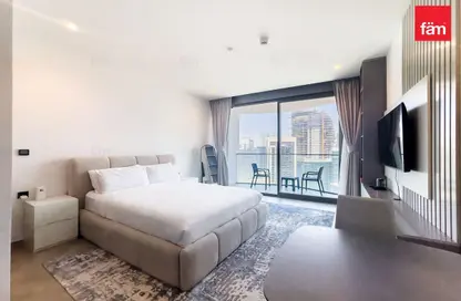 Apartment - 1 Bathroom for rent in Peninsula Three - Peninsula - Business Bay - Dubai