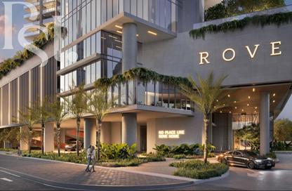 Apartment - Studio - 1 Bathroom for sale in Rove Home Marasi Drive - Business Bay - Dubai