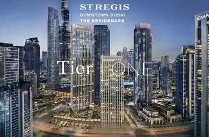 Apartment - 4 Bedrooms - 4 Bathrooms for sale in St Regis The Residences - Burj Khalifa Area - Downtown Dubai - Dubai
