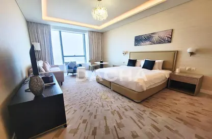 Apartment - Studio - 1 Bathroom for rent in The Palm Tower - Palm Jumeirah - Dubai