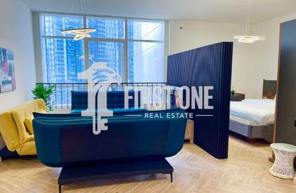 Apartment - Studio - 1 Bathroom for rent in Hydra Avenue Towers - City Of Lights - Al Reem Island - Abu Dhabi