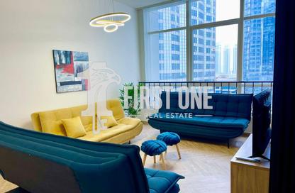 Apartment - Studio - 1 Bathroom for rent in Hydra Avenue Towers - City Of Lights - Al Reem Island - Abu Dhabi