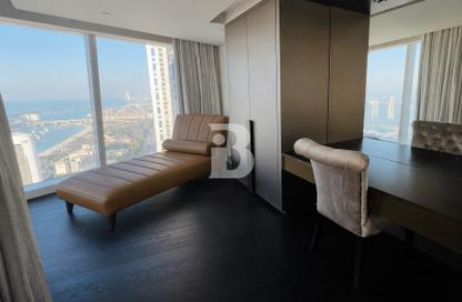Apartment - 2 - 3 for rent in Damac Heights - Dubai Marina - Dubai