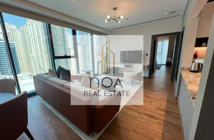 Apartment - 1 Bedroom - 2 Bathrooms for rent in Dubai Marina Moon Tower - Dubai Marina - Dubai