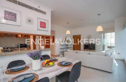 Apartment - 1 Bedroom - 2 Bathrooms for rent in Attessa Tower - Marina Promenade - Dubai Marina - Dubai