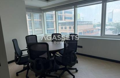 Office Space - Studio - 2 Bathrooms for rent in One Lake Plaza - JLT Cluster T - Jumeirah Lake Towers - Dubai