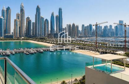 Apartment - 1 Bedroom - 1 Bathroom for rent in Marina Vista Tower 1 - Marina Vista - Emaar Beachfront - Dubai Harbour - Dubai