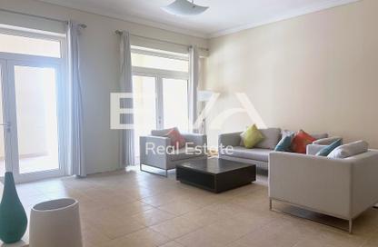 Apartment - 2 - 3 for rent in Al Das - Shoreline Apartments - Palm Jumeirah - Dubai