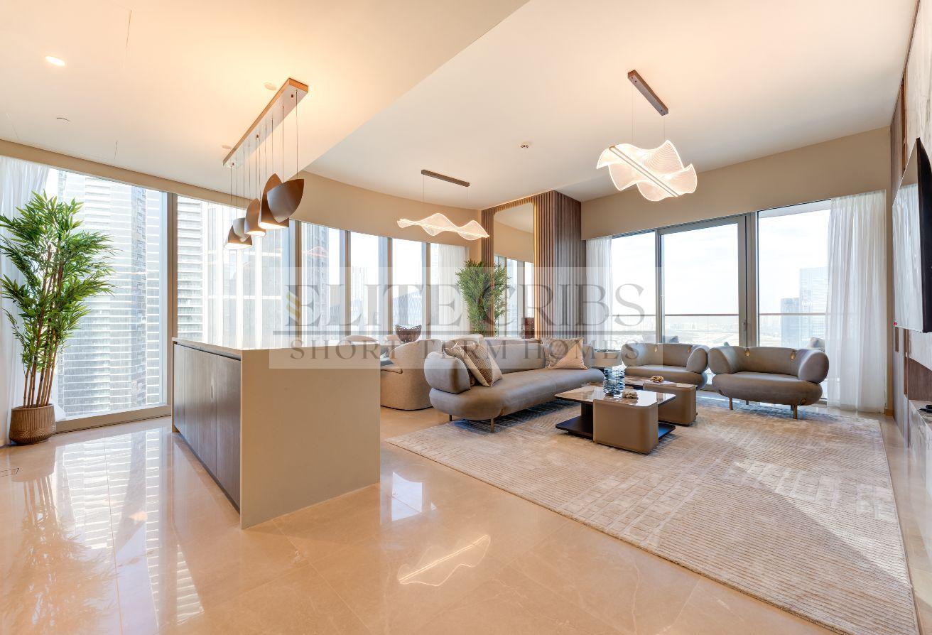 Ultra-Luxury 3BR + Maid | Grande Full Burj Views photo 27