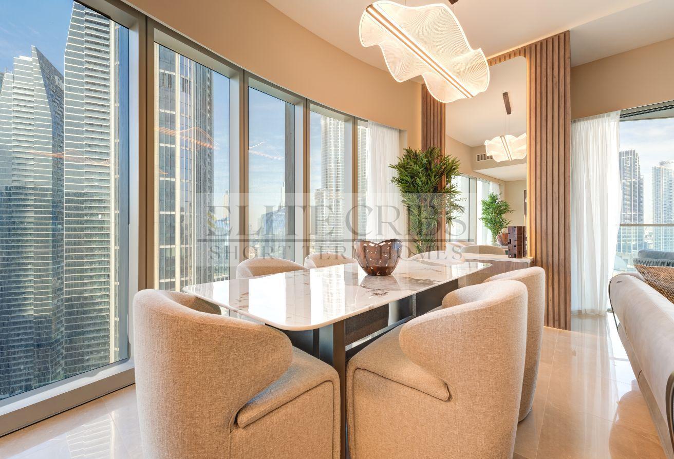 Ultra-Luxury 3BR + Maid | Grande Full Burj Views photo 5
