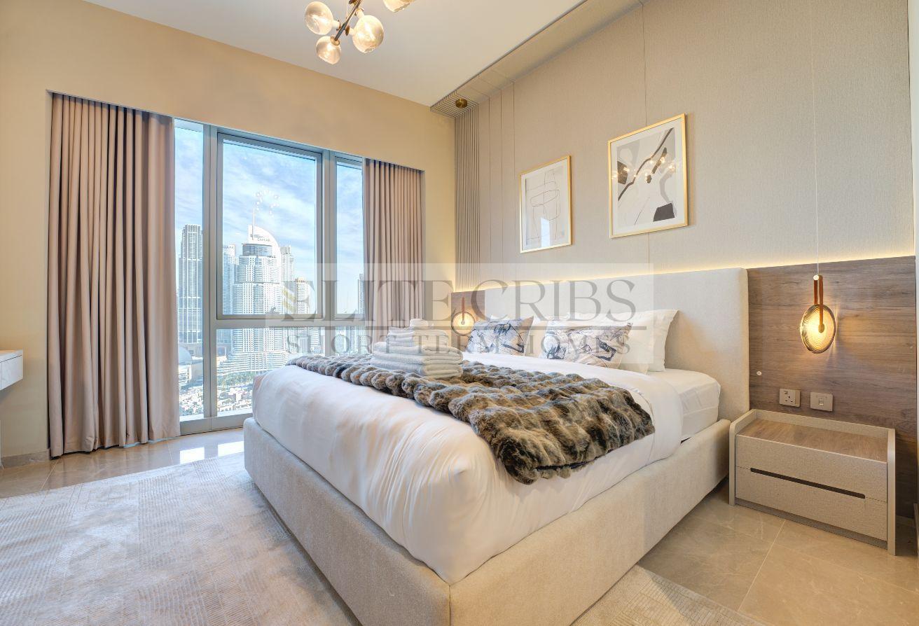 Ultra-Luxury 3BR + Maid | Grande Full Burj Views photo 9