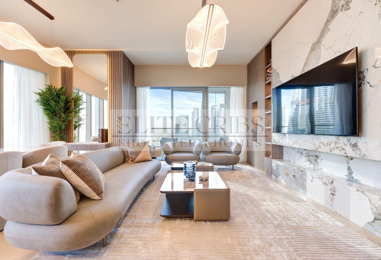 Ultra-Luxury 3BR + Maid | Grande Full Burj Views photo 4
